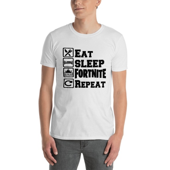Eat Sleep Fortnite T-Shirt - Picture 4 of 8